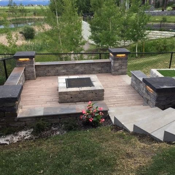 Back Yard Patio And Putting Green