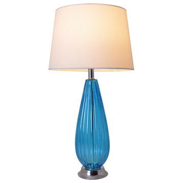 CARRO Magnolia 28inch Table Lamp with Lights (Set of 2)