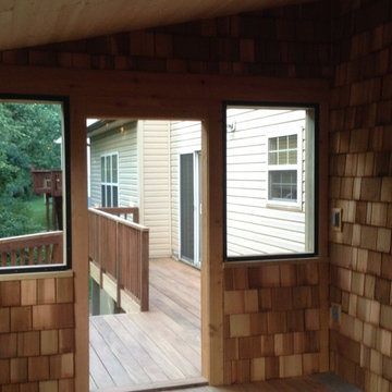 Cumaru (Brazillian Teak) Deck & Screened in Porch