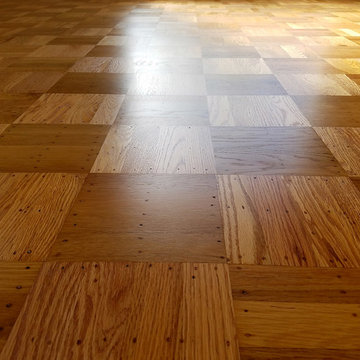 Refinished Hardwood Floors and Stairs