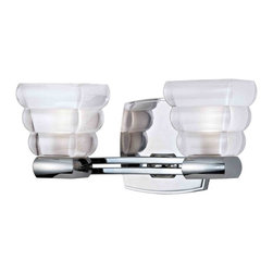 Hudson Valley - 2-Light Bath Bracket, Polished Chrome - Bathroom Vanity Lighting