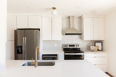 Example of a kitchen design in Other