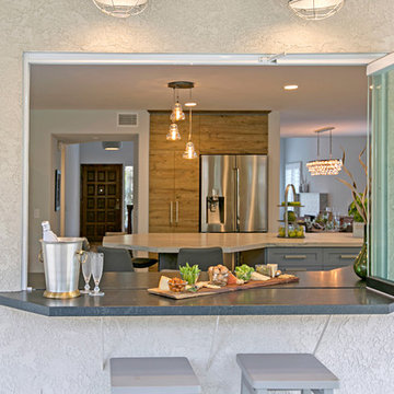 Pass-thru window