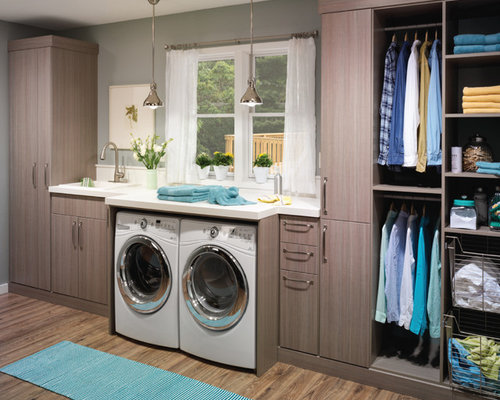 Industrial Laundry Room Design Ideas, Remodels & Photos