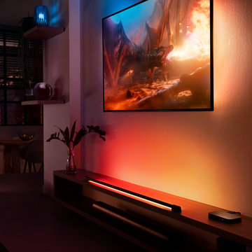 Philips Hue living room