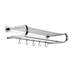 Napie 53151 by WS Bath Collections Towel Rack 27.6" - Towel Racks & Stands