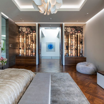 Serenity Indian Wells modern home luxury bedroom interior design