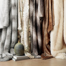 Luxe Faux Fur Throw - Throws