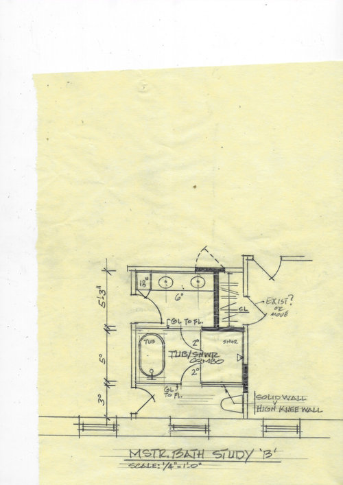 Is there any way to enclose the primary bath toilet?