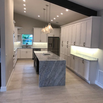 Transitional Kitchen & Bathroom