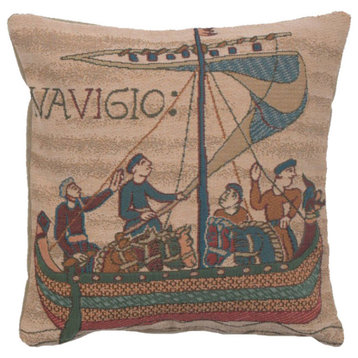 Bayeux The Boat European Cushion Cover