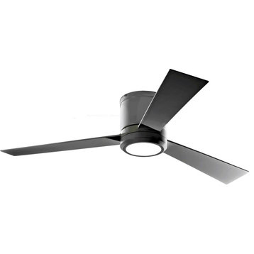 Visual Comfort Fan Clarity 52 Inch 3 Blade Ceiling Fan in Matte White