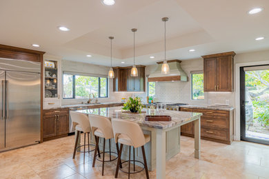 Kitchen - mediterranean kitchen idea in San Diego