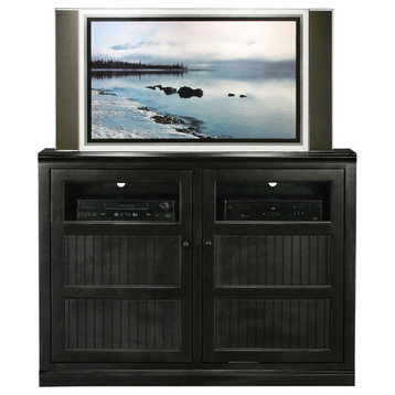 Eagle Furniture 55" Coastal Flat-Panel Entertainment Console, Tempting Turquoise
