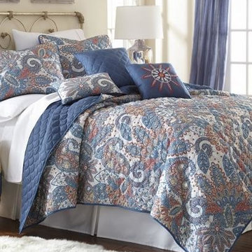 Reversible Coverlets and Quilts (Sets)