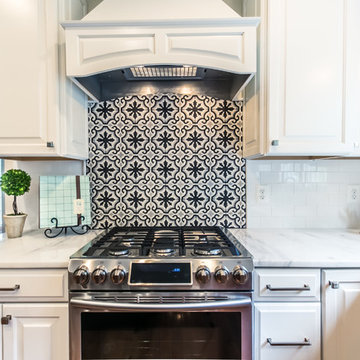 Transitional Kitchen with a Unique Flare