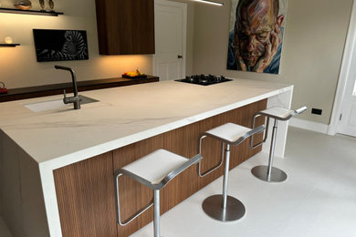 Photo of a contemporary kitchen in Other.