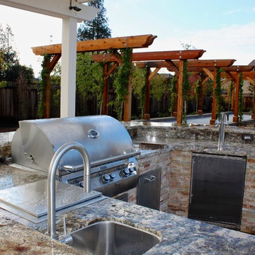 Tuscan Bocce Ball Court