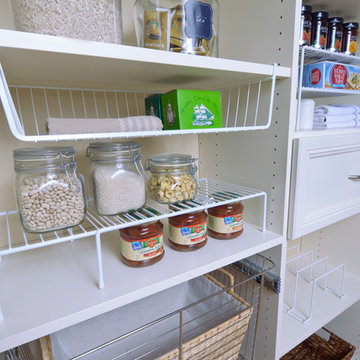 Organized Pantry Shelving