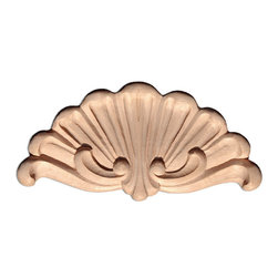 Inviting Home Inc. - Overland Small Shell Carving, Cherry, Sh4Sch/Tmc1-8 - Onlays And Appliques