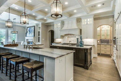 Kitchen - transitional kitchen idea in Dallas