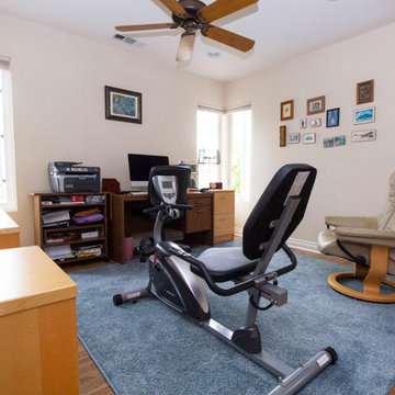 Open Loft Office & Exercise Area