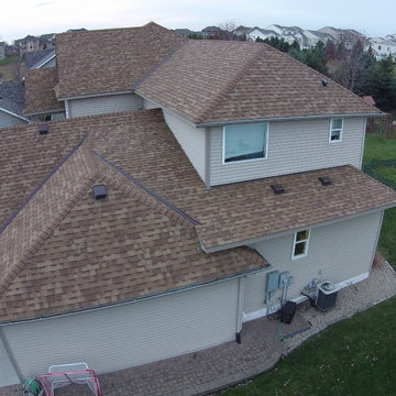 "Desert Tan" Owens Corning Duration Roof by Storm Group Roofing.