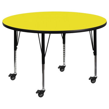 Flash Furniture Activity Table, Yellow