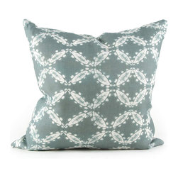 Shibori Cushion Pirouette Sage - Decorative Cushions