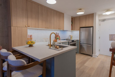 Danish kitchen photo in Toronto