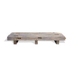 Greyed Oak Bench - Indoor Benches