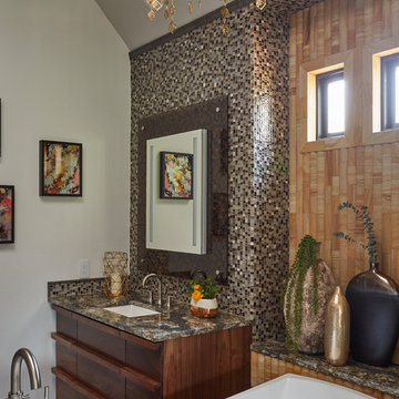 Wine Room and Master Bath