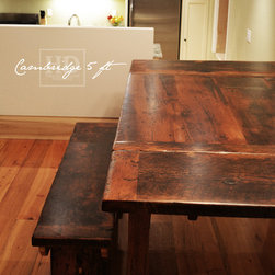 Reclaimed Wood Harvest Tables - Products