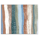 DDCG - Ocean Patterns 24x30 Canvas Wall Art - The  Ocean Patterns 24x30 Canvas Wall Art features an abstract design. This canvas helps you add some seaside style to your home. Durable and lightweight, you take home artwork ready to hang. The outcome is irresistible artistry that ensures a lasting impact on your home.