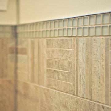 Home addition featuring master bathroom with Ofuro tub.