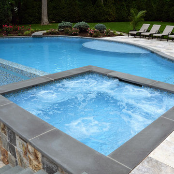 Glass Tile Swimming Pool Design