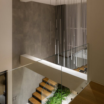 Penthouse interior design "CUBE-33"