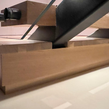 Project #126 | Contemporary Staircases with Integrated LEDs & Glass Railing