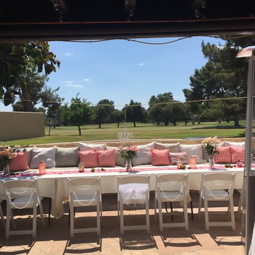 Bridal Shower Table and Surround Decor- Event Design