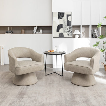 360 Degree Swivel barrel chairs