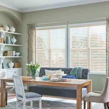 2" Sheer Shades with Motorized Lift: Grafton Weave, Rattan 5183