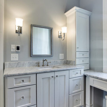 Custom Bathroom Vanity - Chiswick Maple Wood: Arctic