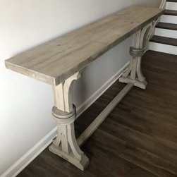 Round Hourglass Console Table in Cumming, Georgia - Console Tables