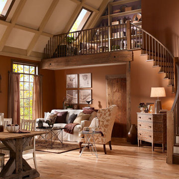 Rustic Low Budget Stair cases