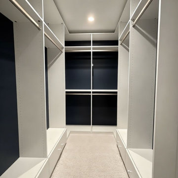 Central Walk‑In Closet Aisle