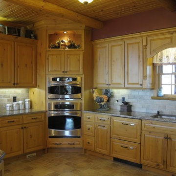 Log Home Kitchens
