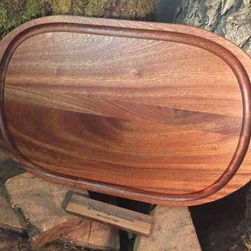 Mahogany Platter Cutting Board