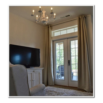 Burlap Drapes
