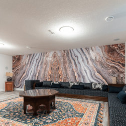 Interior Design/colour palette/cabinet design project - Wall Accents