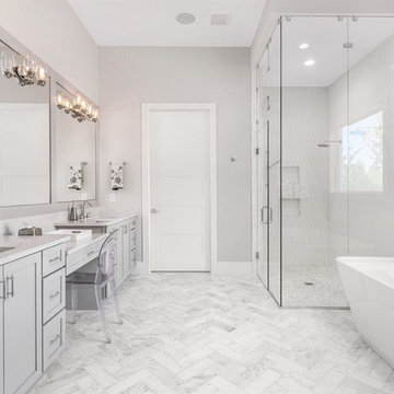 Transitional custom home in Winter Park Florida